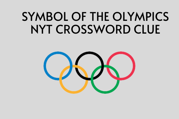 Symbol of the Olympics NYT Crossword Clue (1)